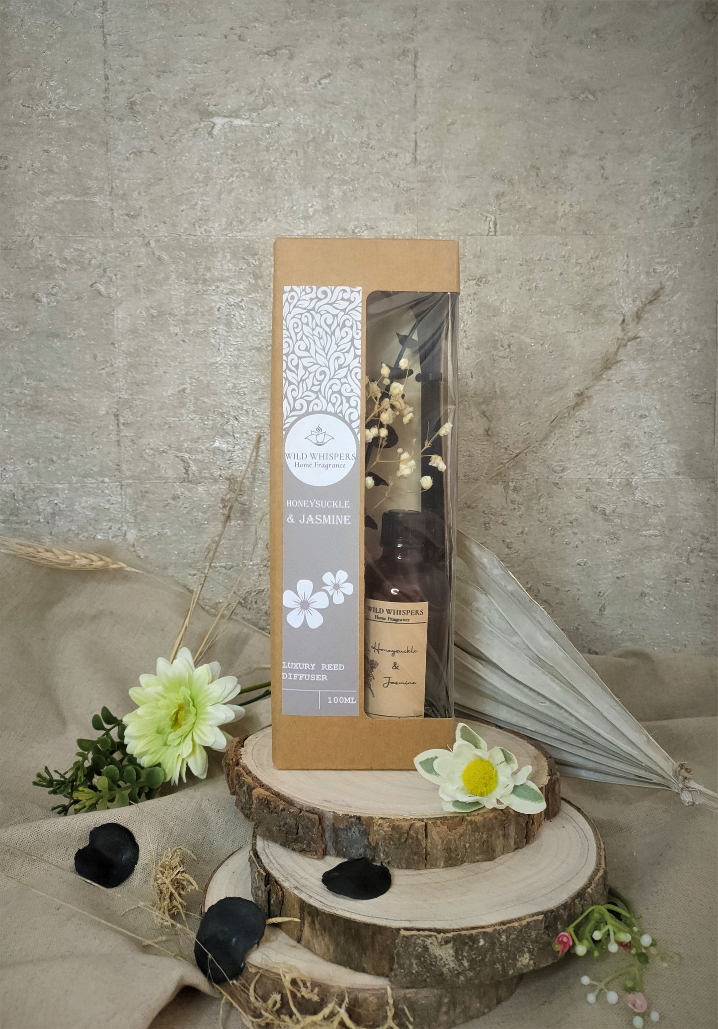 100ml Reed Diffuser - Honeysuckle & Jasmine