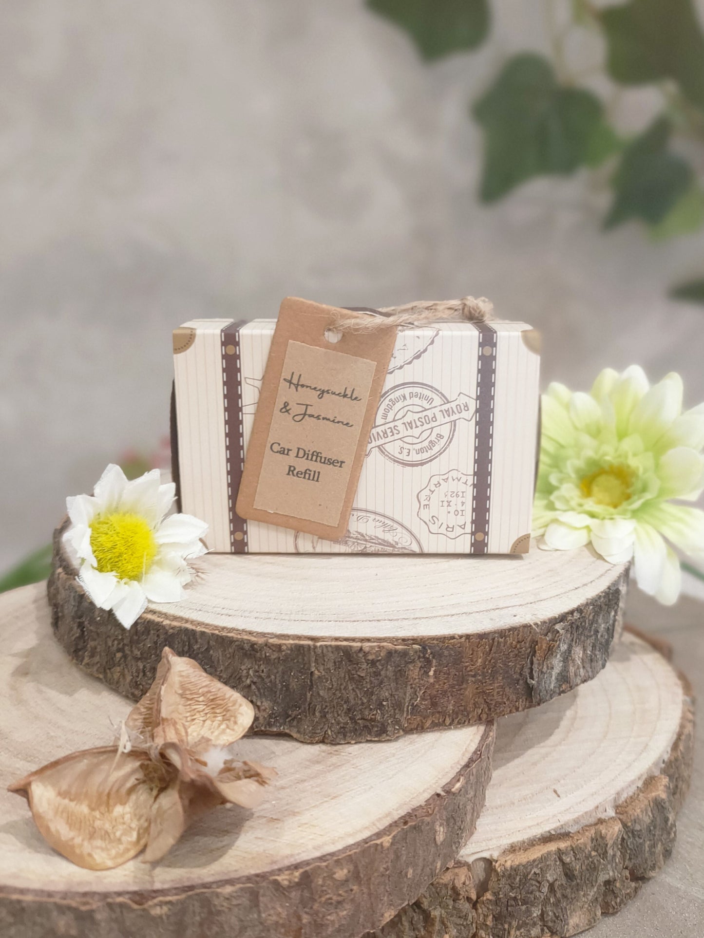 Car Diffuser Refill - Honeysuckle & Jasmine