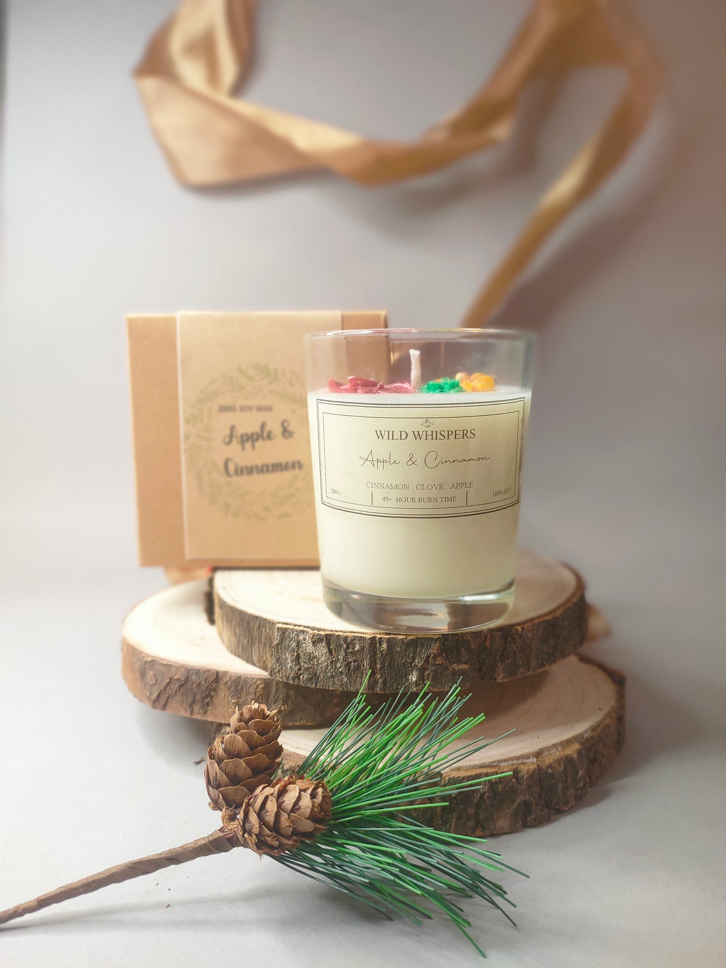 200g Candle - Apple & Cinnamon