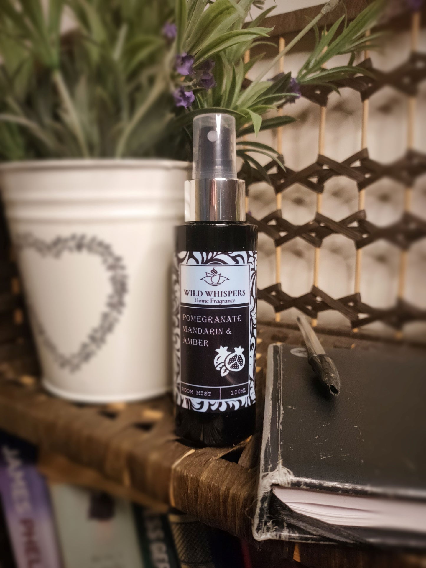 100ml Room Spray - Pomegranate, Mandarin and Amber