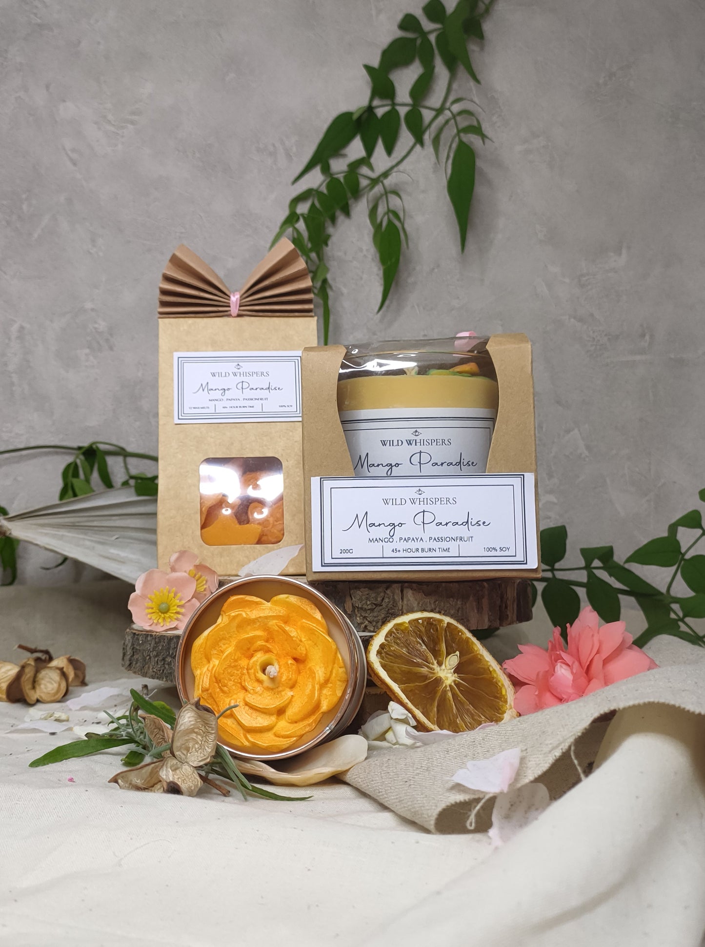 200g Scented Candle - Mango Paradise