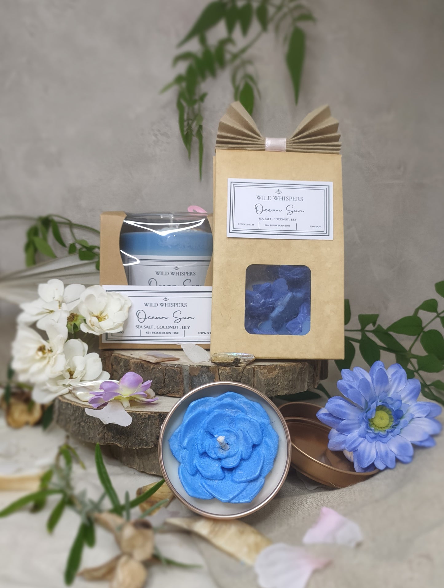 100g Scented Candle - Ocean Sun