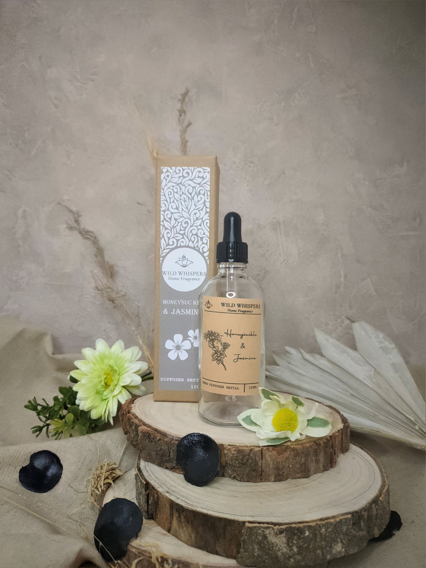 100ml Reed Diffuser Refill - Honeysuckle & Jasmine